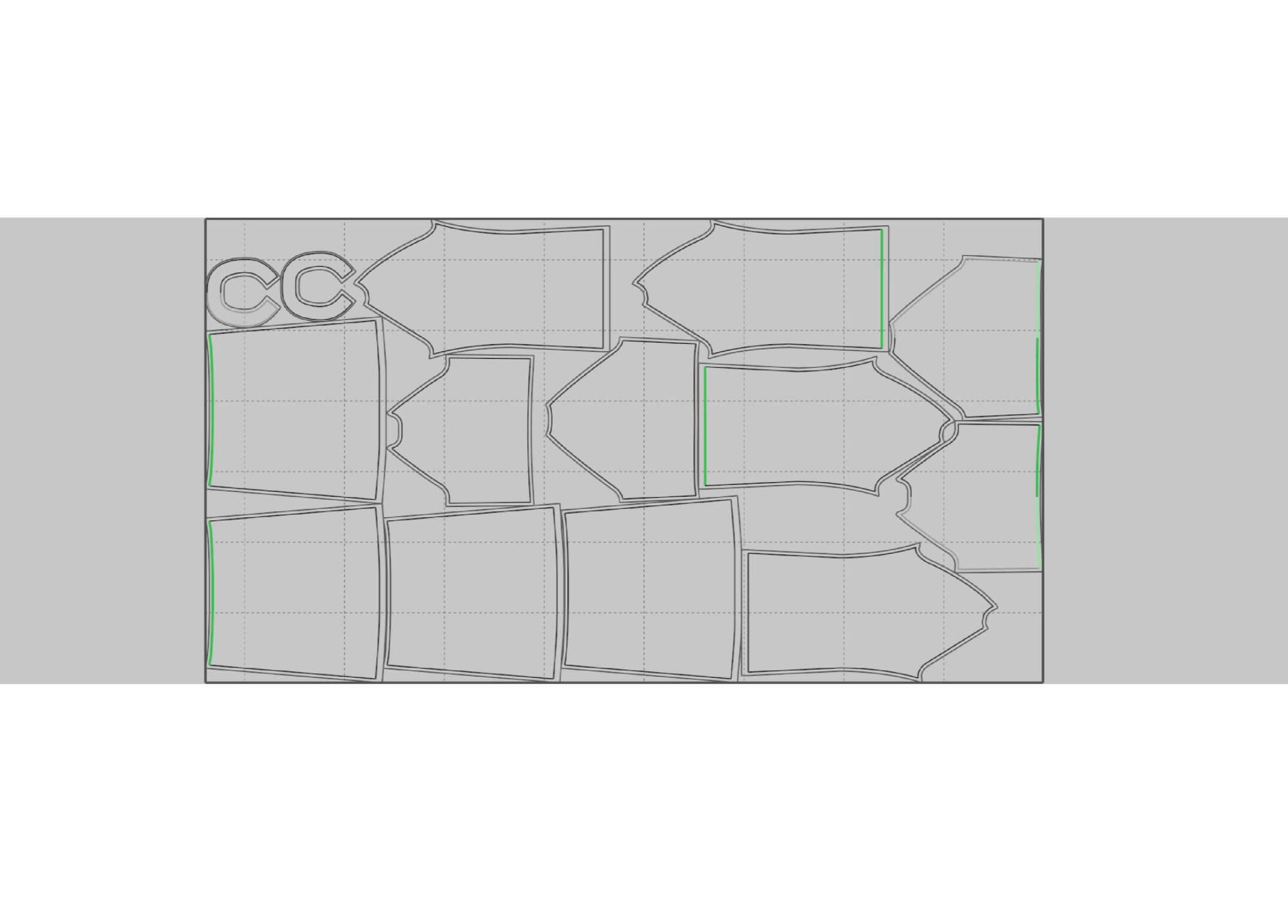 Fabric lays