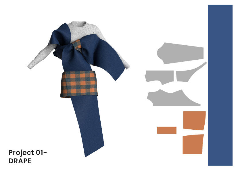 Martinsgardpatternmaking cases. projekt 01. Draping pattern making