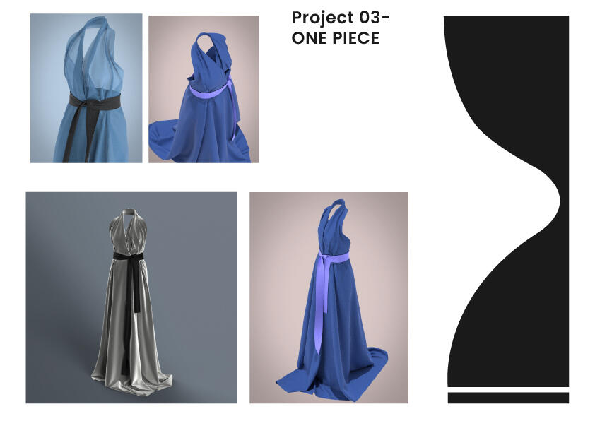 Martinsgardpatternmaking cases. projekt 03. one piece pattern making